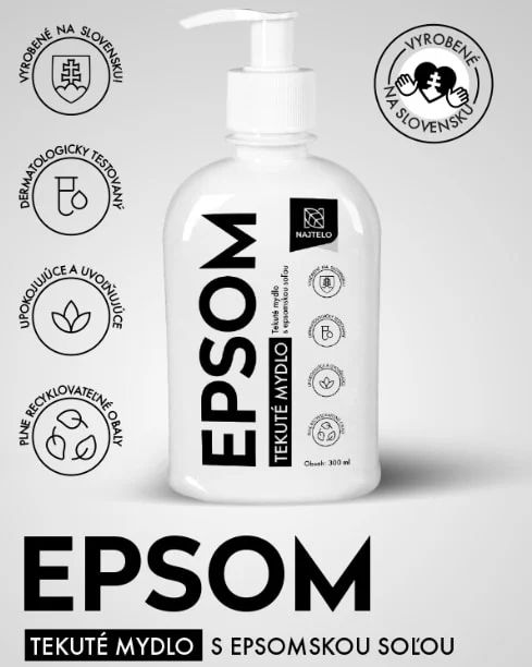 Najtelo Tekuté mýdlo s Epsomskou solí 300ml