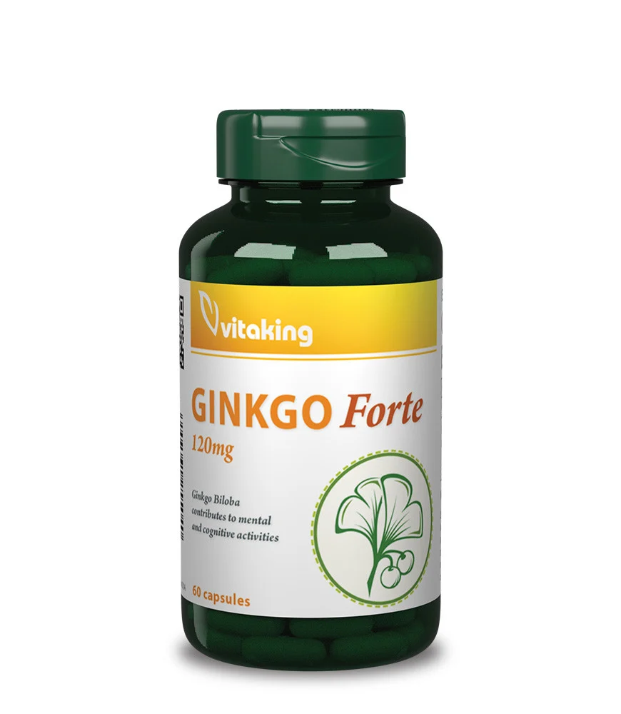 Vitaking Ginkgo Biloba Forte 120mg (60 kapslí)