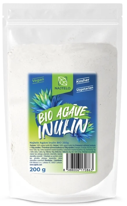 Najtelo agáve inulin vláknina BIO 200g