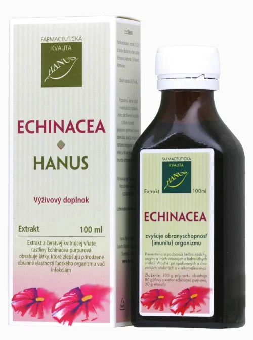 Hanus echinacea lihový extrakt 100 ml