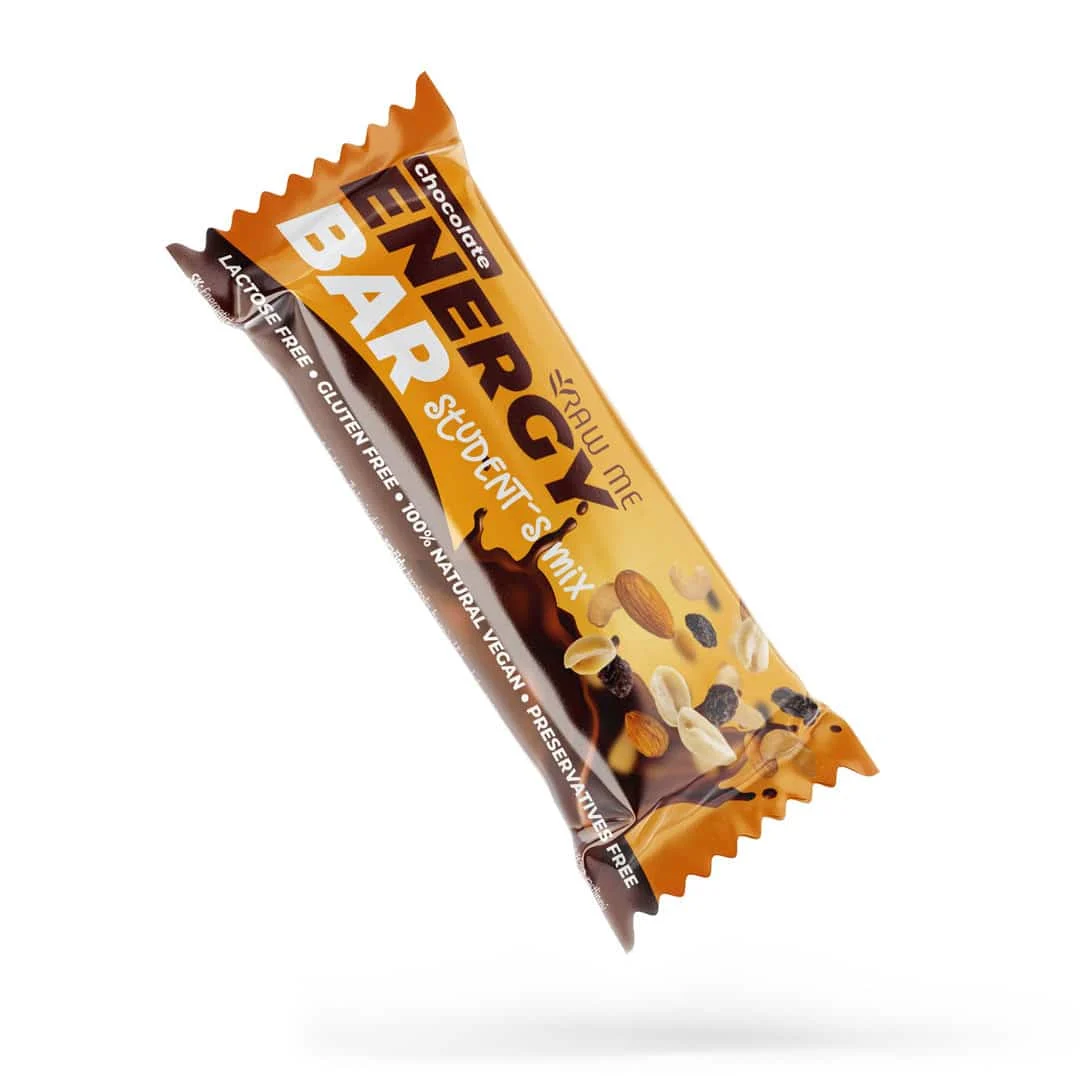 Raw Me energy bar student mix 40g