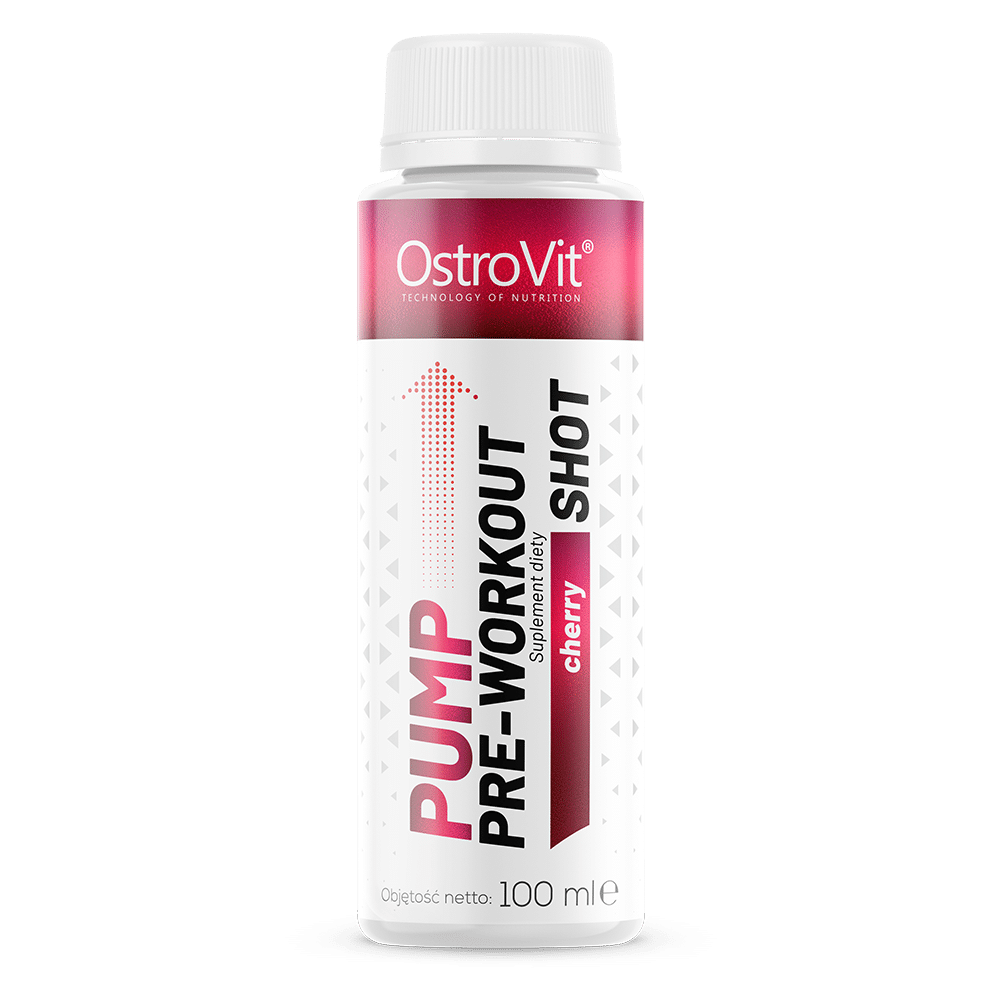 OstroVit Pump Předtréninkový Shot bez beta-alaninu 100 ml