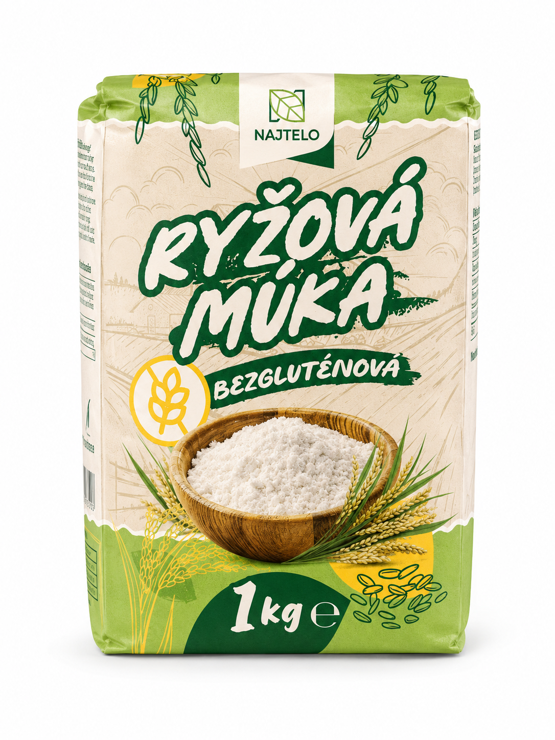 Najtelo rýžová mouka bezlepková 1kg