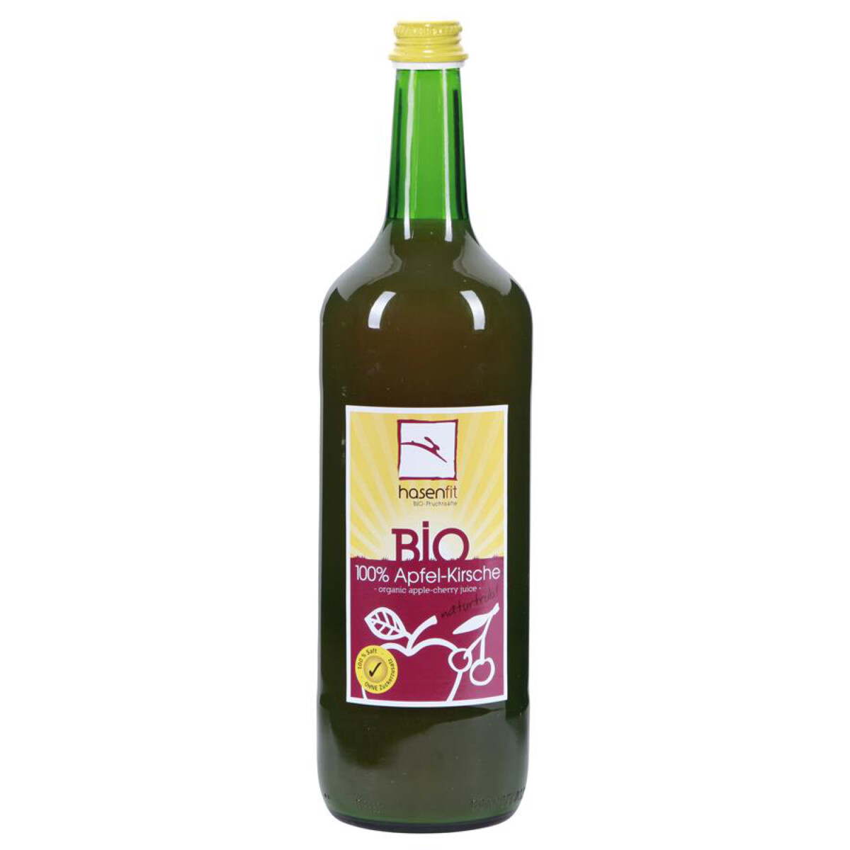 Hasenfit bio jablkovo-třešňová šťáva 1000 ml