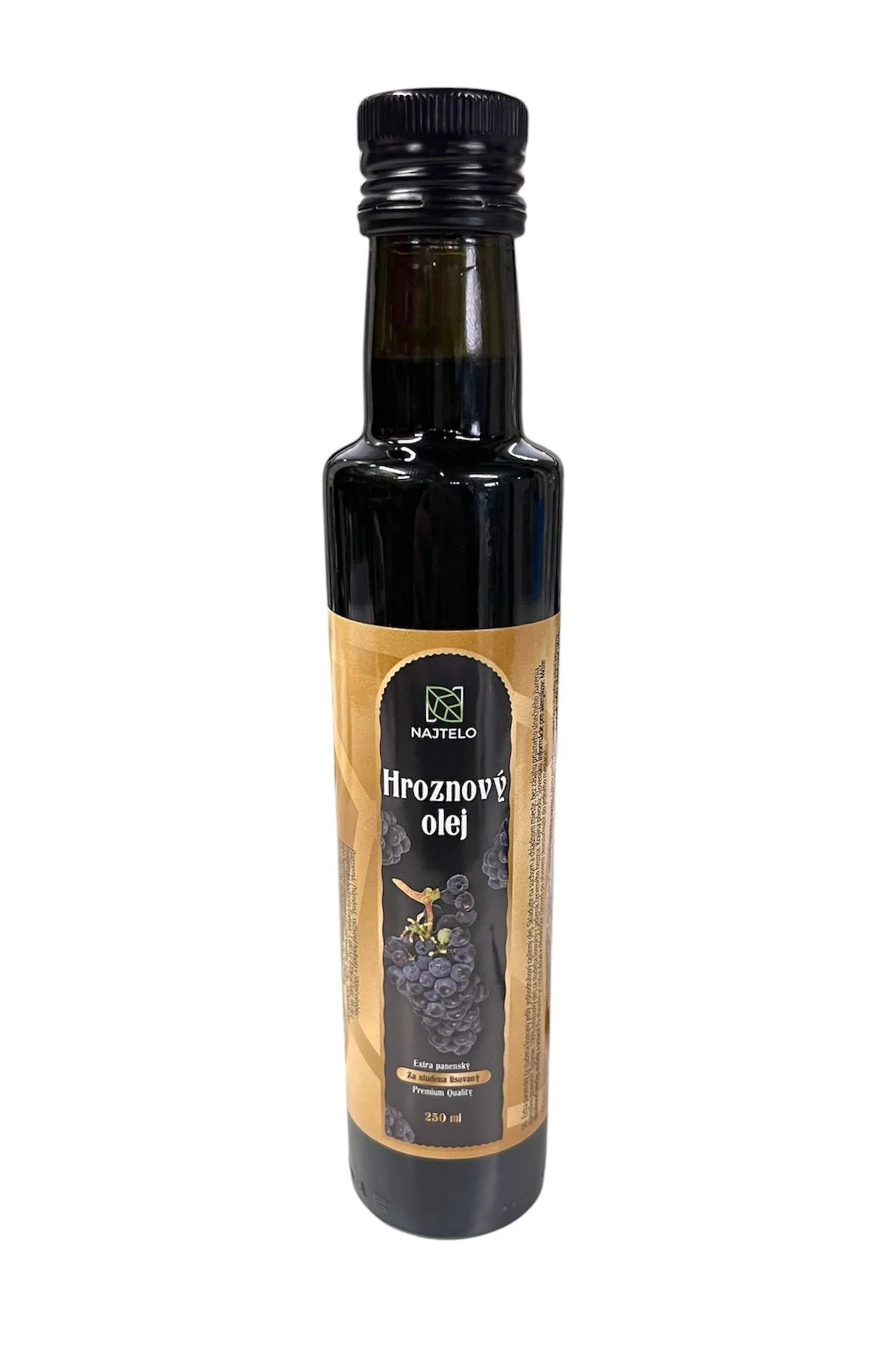 Najtelo hroznový olej za studena lisovaný 250ml