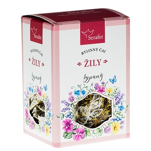 Serafin Žíly (Křečové žíly) - bylinný čaj sypaný 50 g