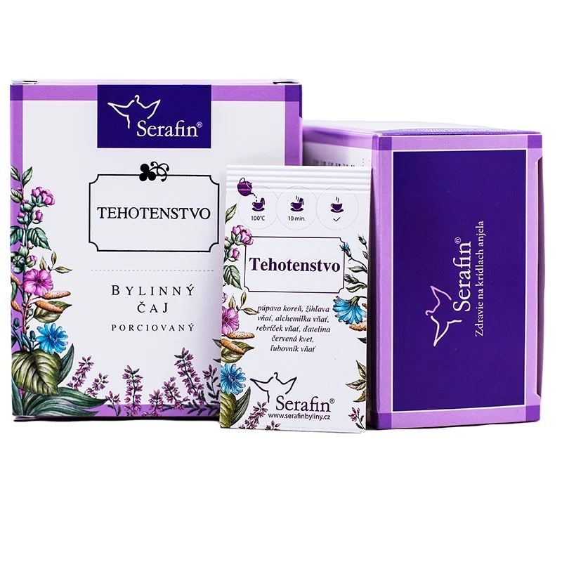 Serafin Počatí/těhotenství - bylinný čaj porcovaný 15 x 2,5 g