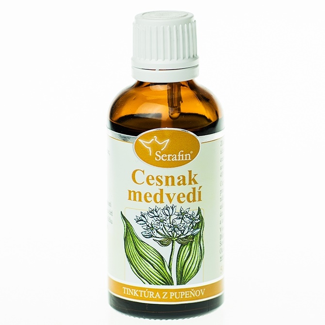 Serafin Medvědí česnek - tinktura z pupenů 50 ml