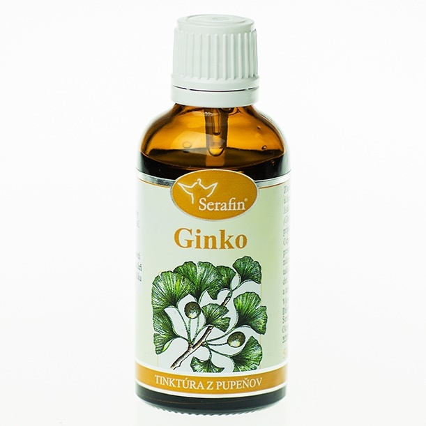 Serafin Ginko - tinktura z pupenů 50 ml