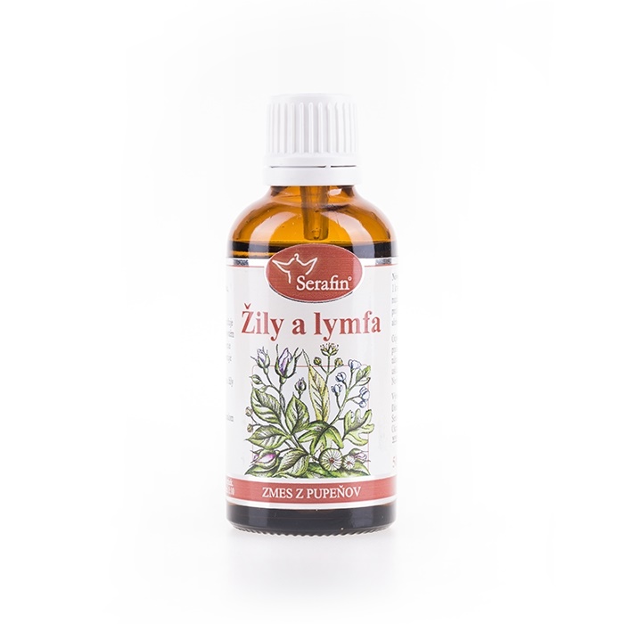 Serafin Žíly a lymfa - tinktura ze směsi pupenů 50 ml