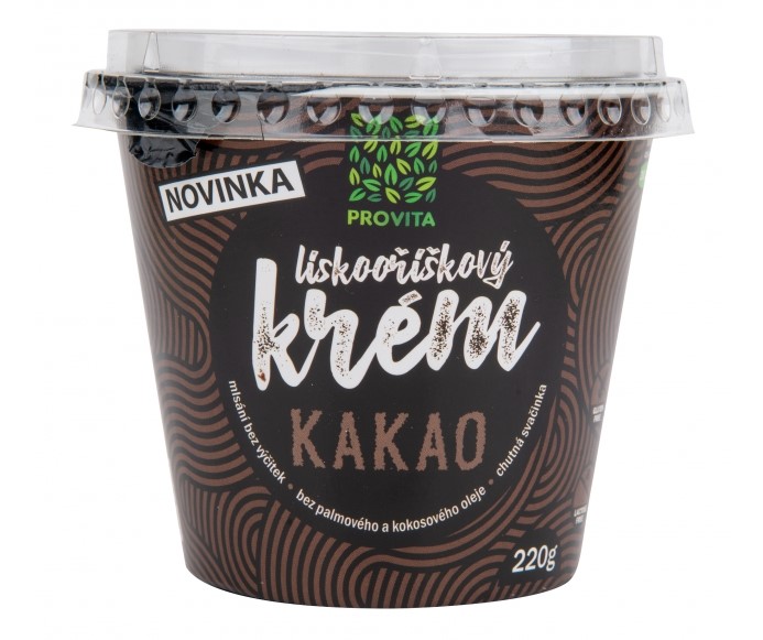 Provita lískooříškový kakaový krém 220g