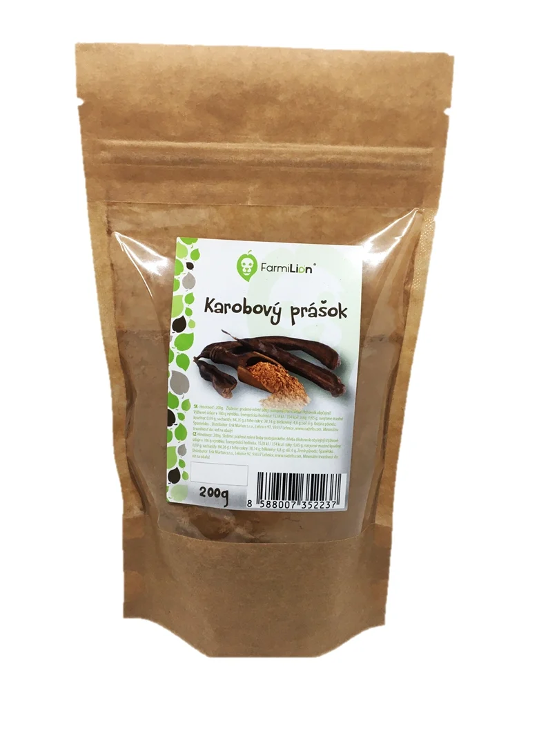 Farmilion karobový prášek 200g