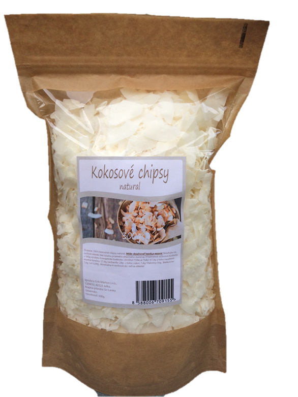 Najtelo Kokosové chipsy natural 300g