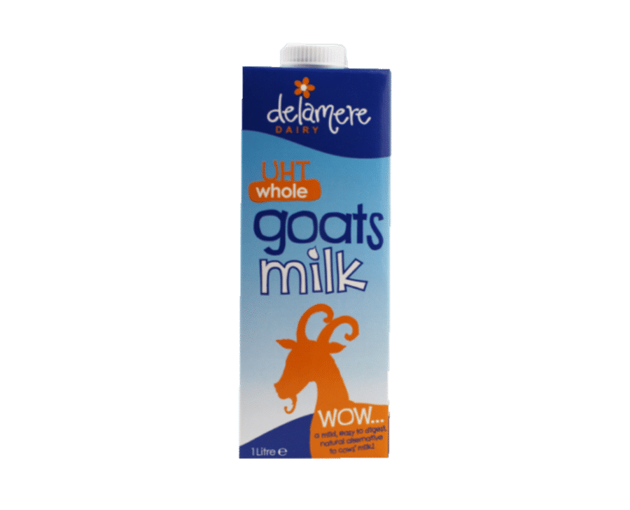 Delamere trvanlivé kozí mléko plnotučné 3,5 % 1L