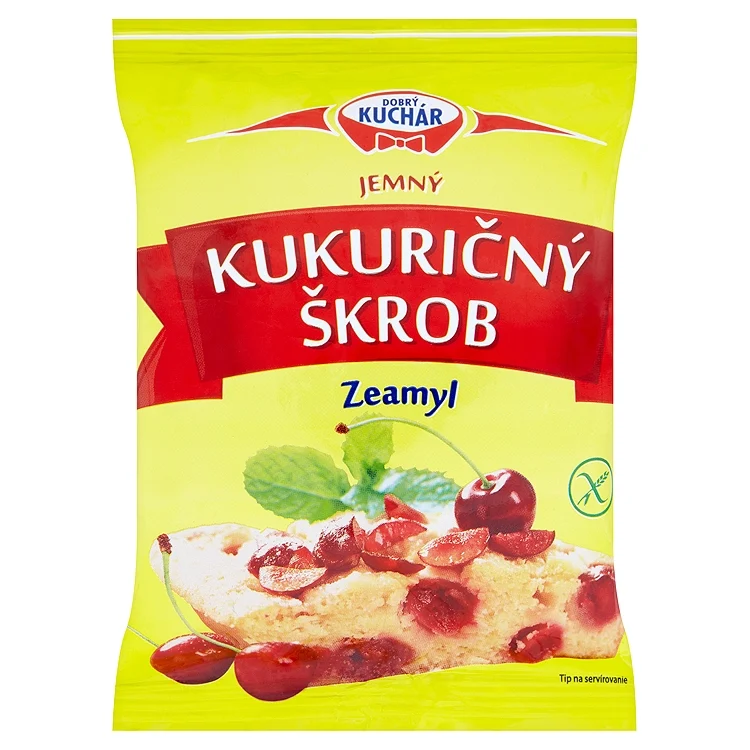 Kukuřičný škrob jemný 200g bez lepku Dobrý Kuchař