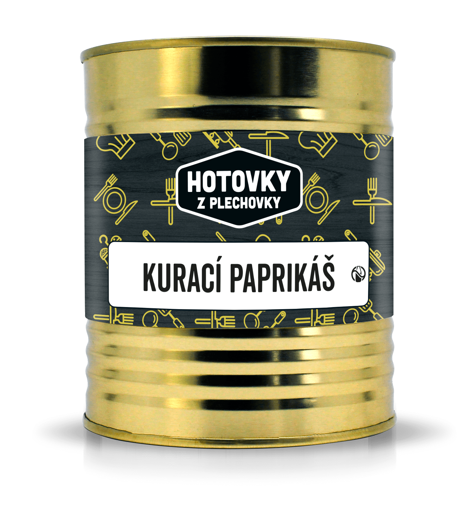 Hotovky z plechovky Kuřecí paprikáš 800ml