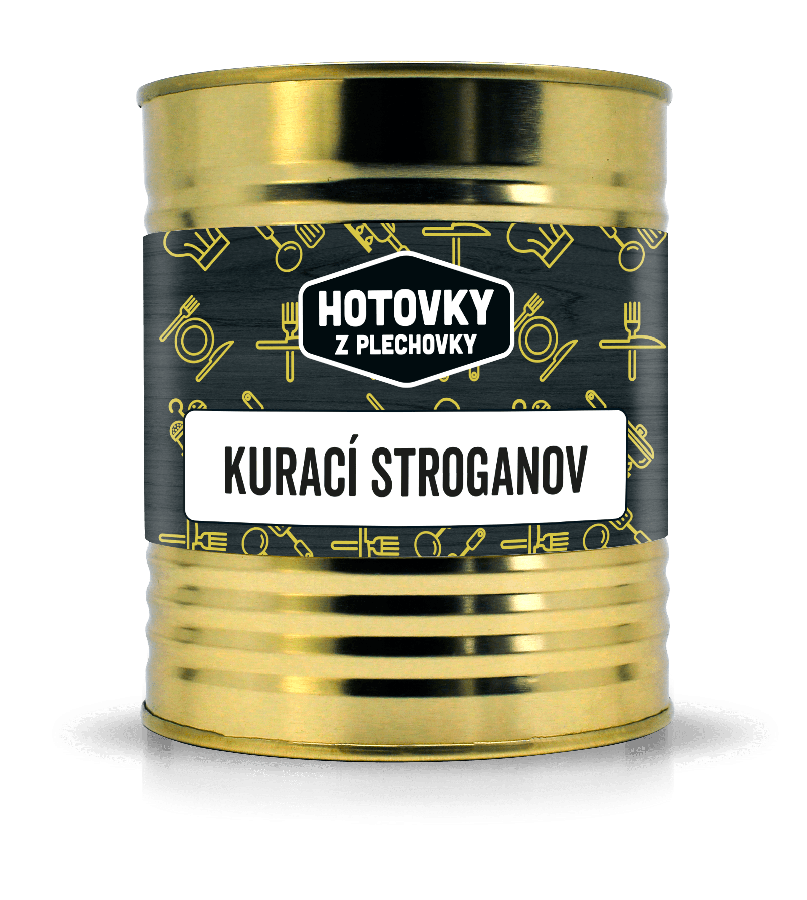 Hotovky z plechovky Kuřecí stroganov 800ml