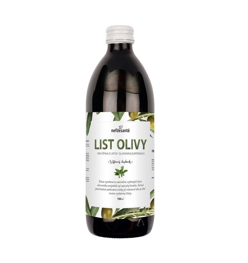 Nefdesanté list olivy šťáva 500 ml