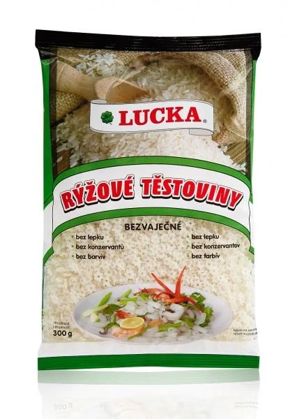 Lucka rýžové těstoviny hvězdičky do polévky 300g