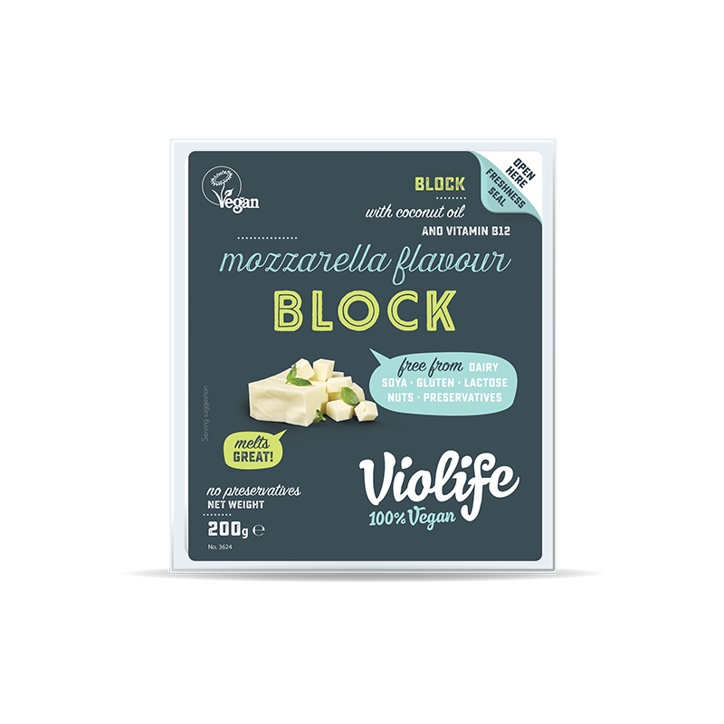 Sýr rostlinný mozzarella 200g VIOLIFE