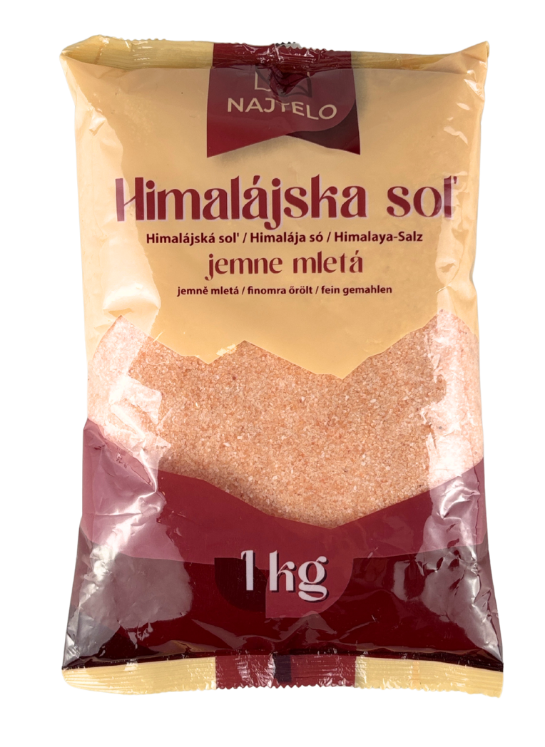 Najtelo Pravá Himalájská sůl růžová jemně mletá 1kg