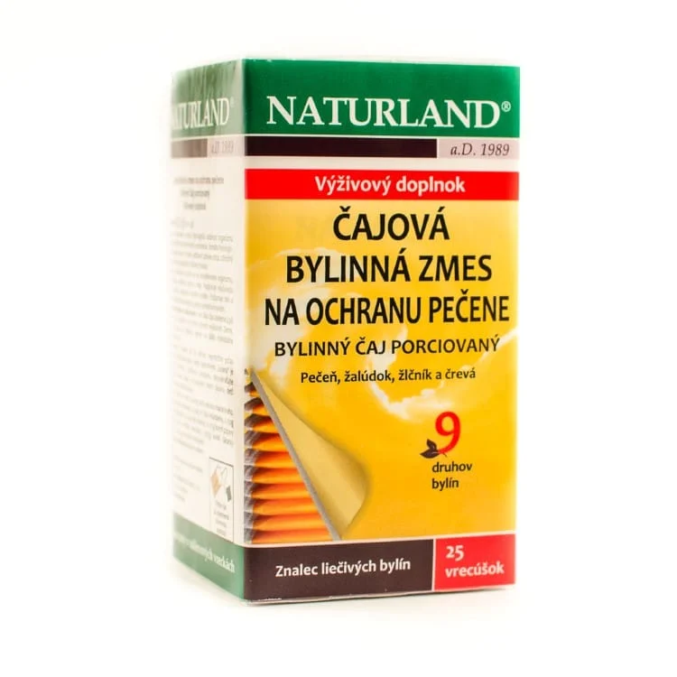 NATURLAND Čajová bylinná směs na ochranu jater 37,5g