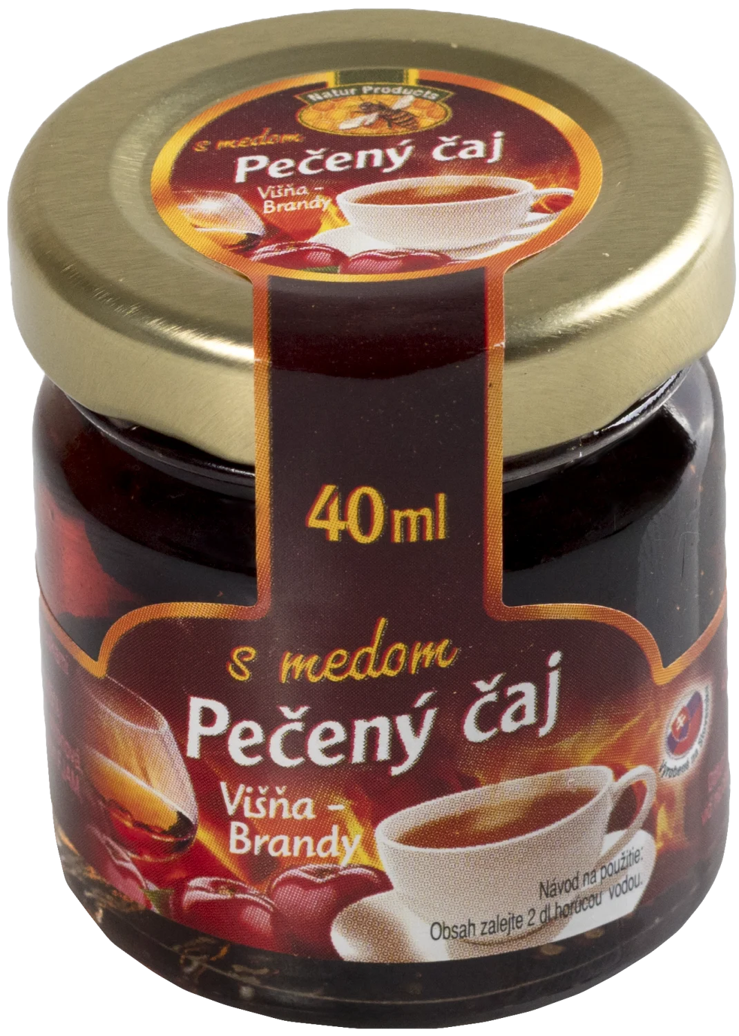 Natur Products pečený čaj višně-brandy 40g