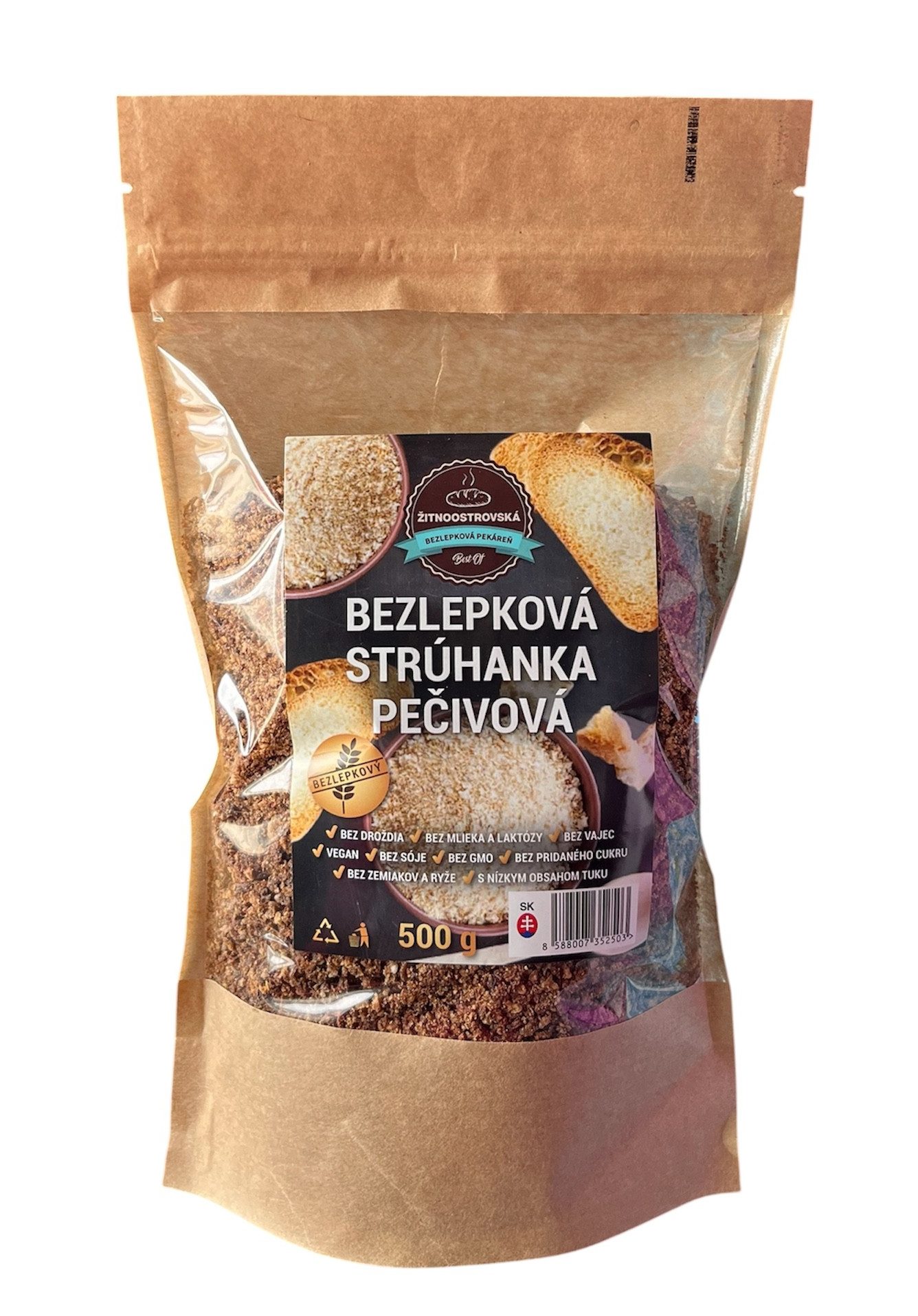 Najtelo bezlepková pečivová strouhanka 500g