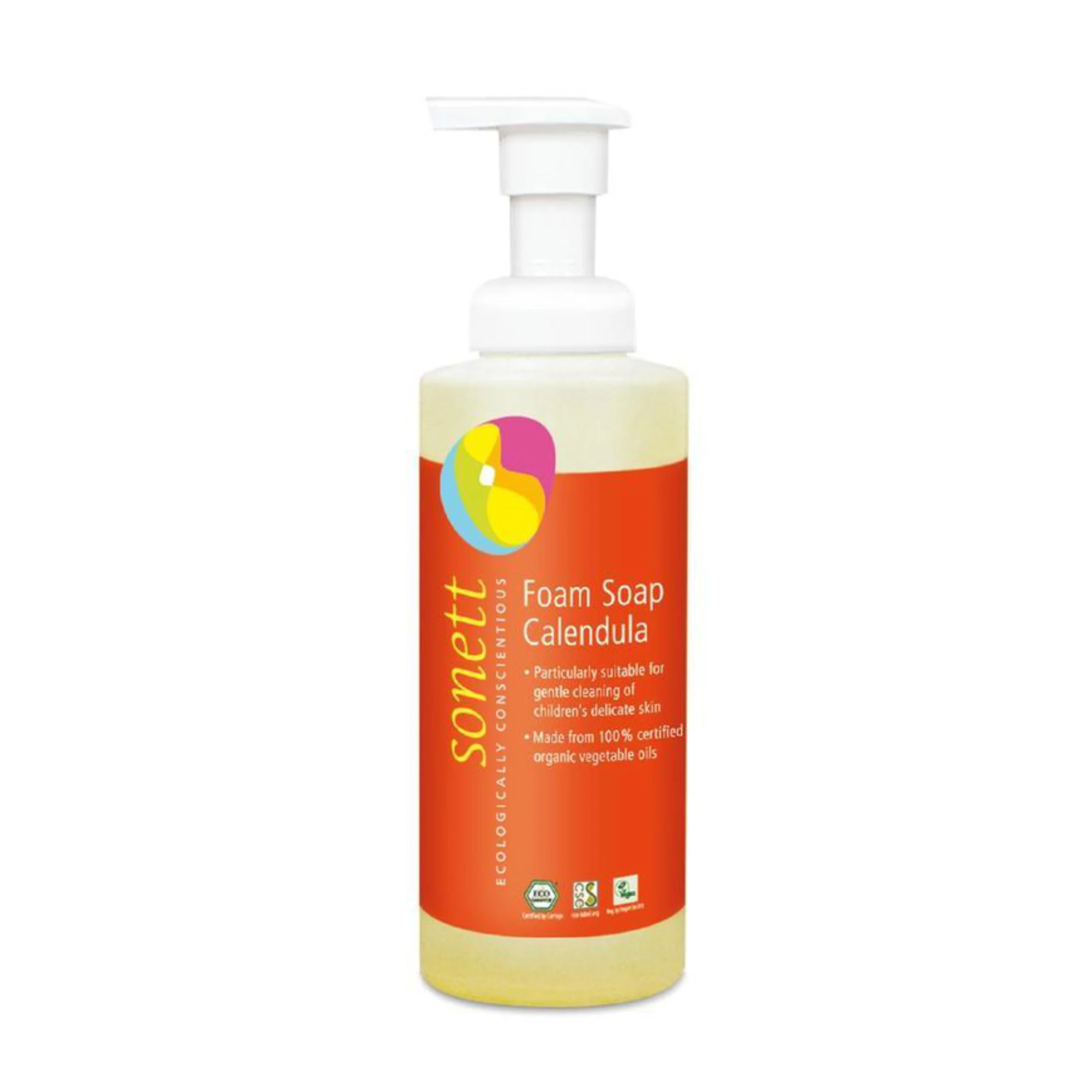 Pěnové mýdlo pro děti s měsíčkem 200ml Sonett