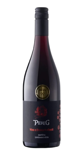 Perej z černých rybízu Sparkling 0,75l