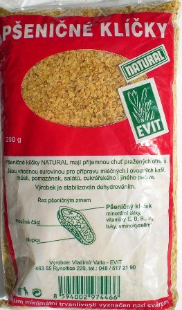 EVIT pšeničné klíčky natural, 200g