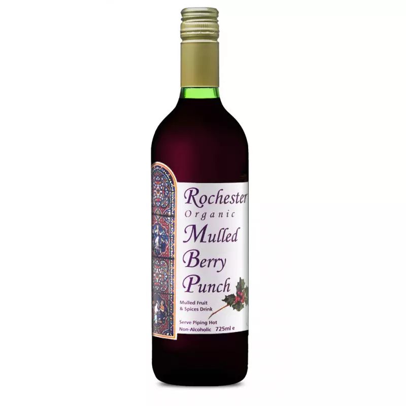 Rochester Organic Mulled Berry Punch bio nápoj 725 ml