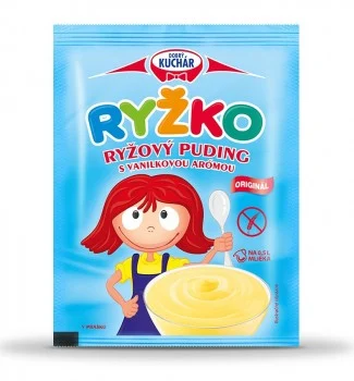 Rýžový pudink v prášku s vanilkovou aromou 50g