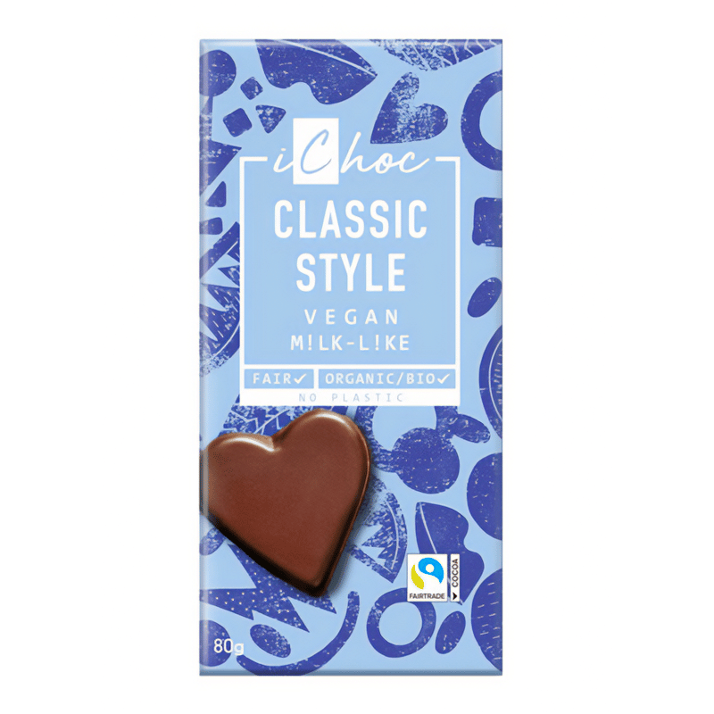 iChoc vegan čokoláda CLASSIC style 80g