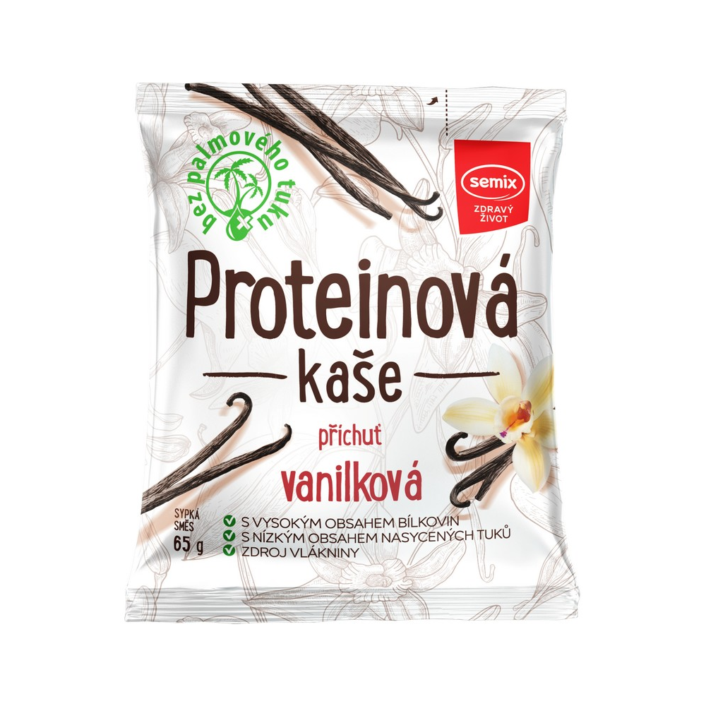 Semix proteinová kaše vanilka 65g