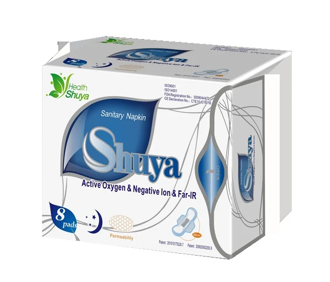 Shuya ultratenké hygienické vložky noční 8ks