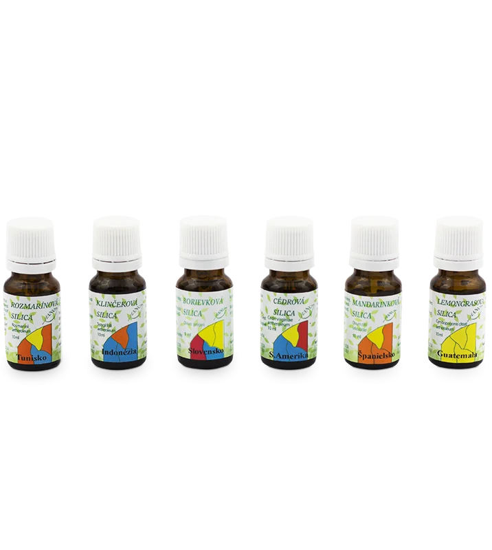 Hanus Esenciální oleje silice 10ml různé vůně