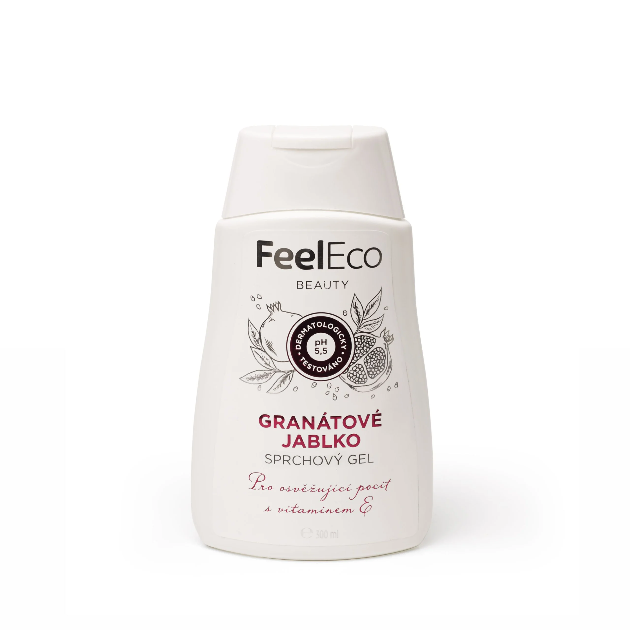 FeelEco Sprchový gel Granátové jablko 300ml