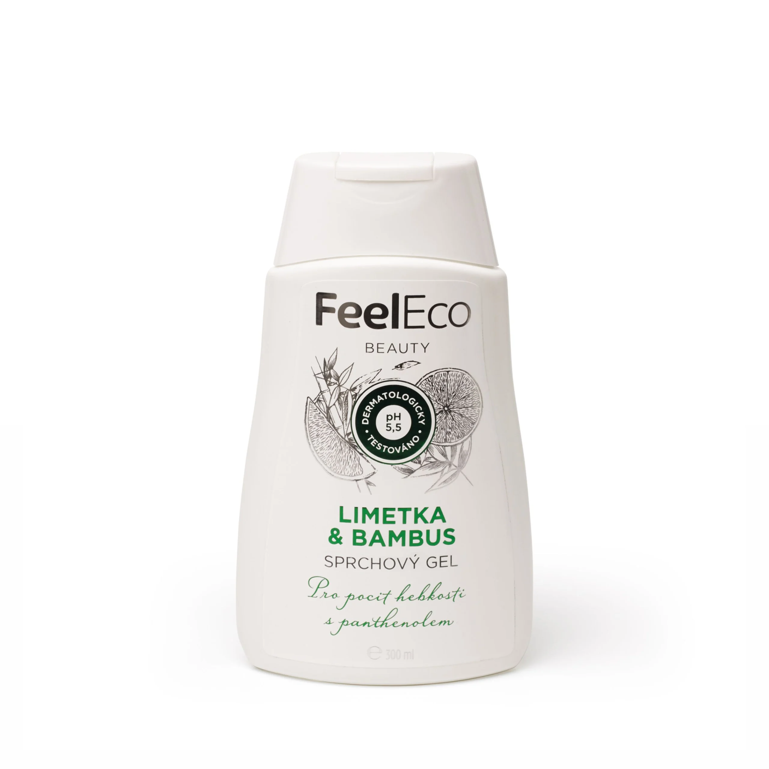 FeelEco Sprchový gel Limetka a Bambus 300ml