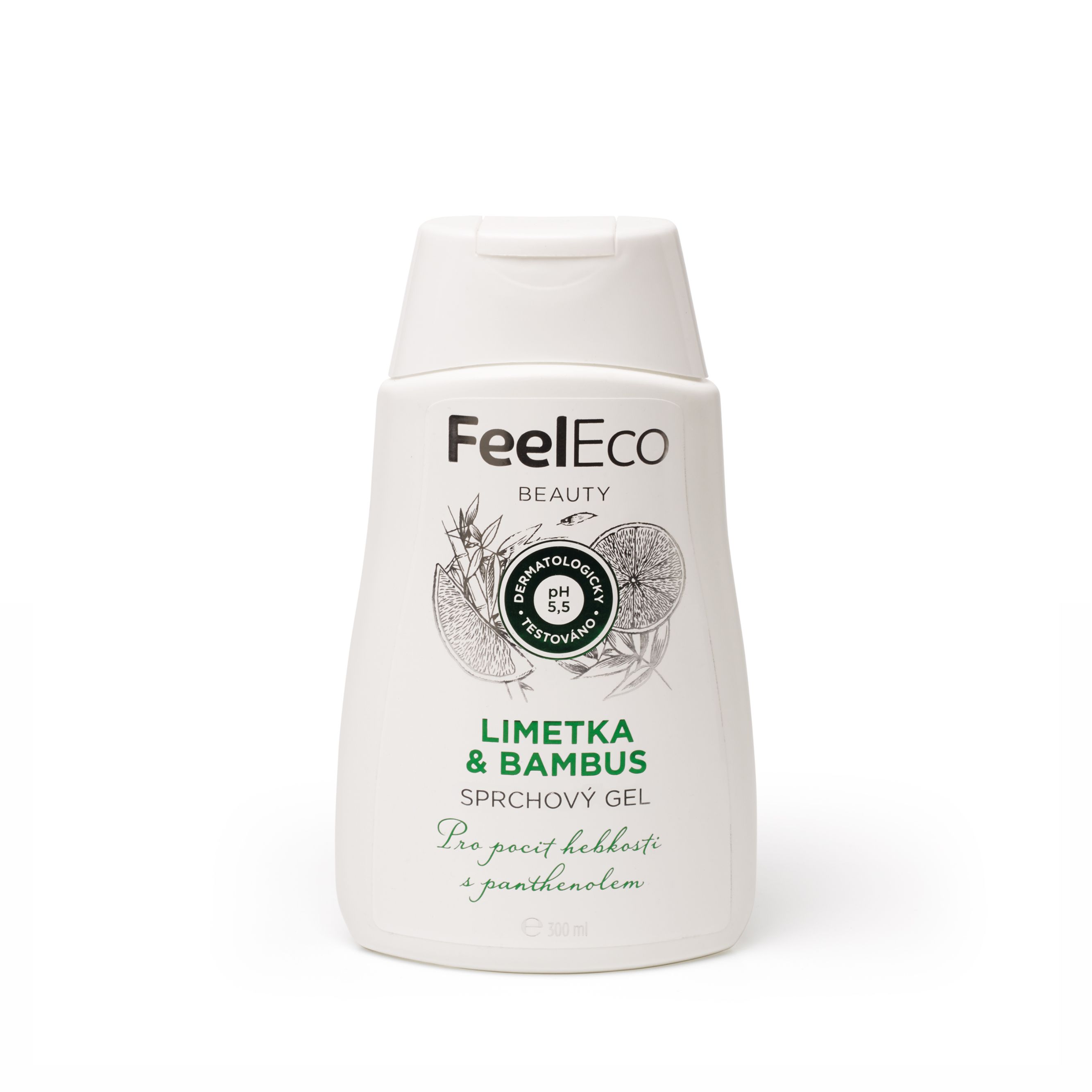 FeelEco Sprchový gel Limetka a Bambus 300ml