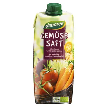 DENNREE Bio Zeleninová šťáva z koncentrátu 0,5 l