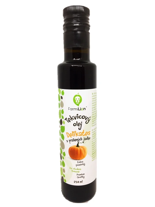 Farmilion dýňový olej DELIKATES extra panenský 250 ml