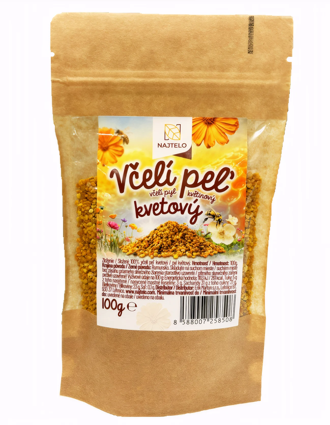 Najtelo včelí pyl květový 100g
