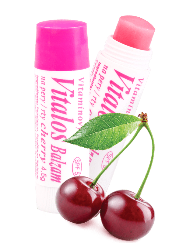Vitalos balzám na rty cherry UV5+ 4,5 g