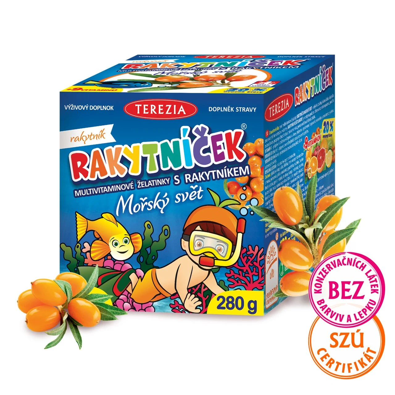 Terezia Company Rakytníček Mořský svět 140 ks