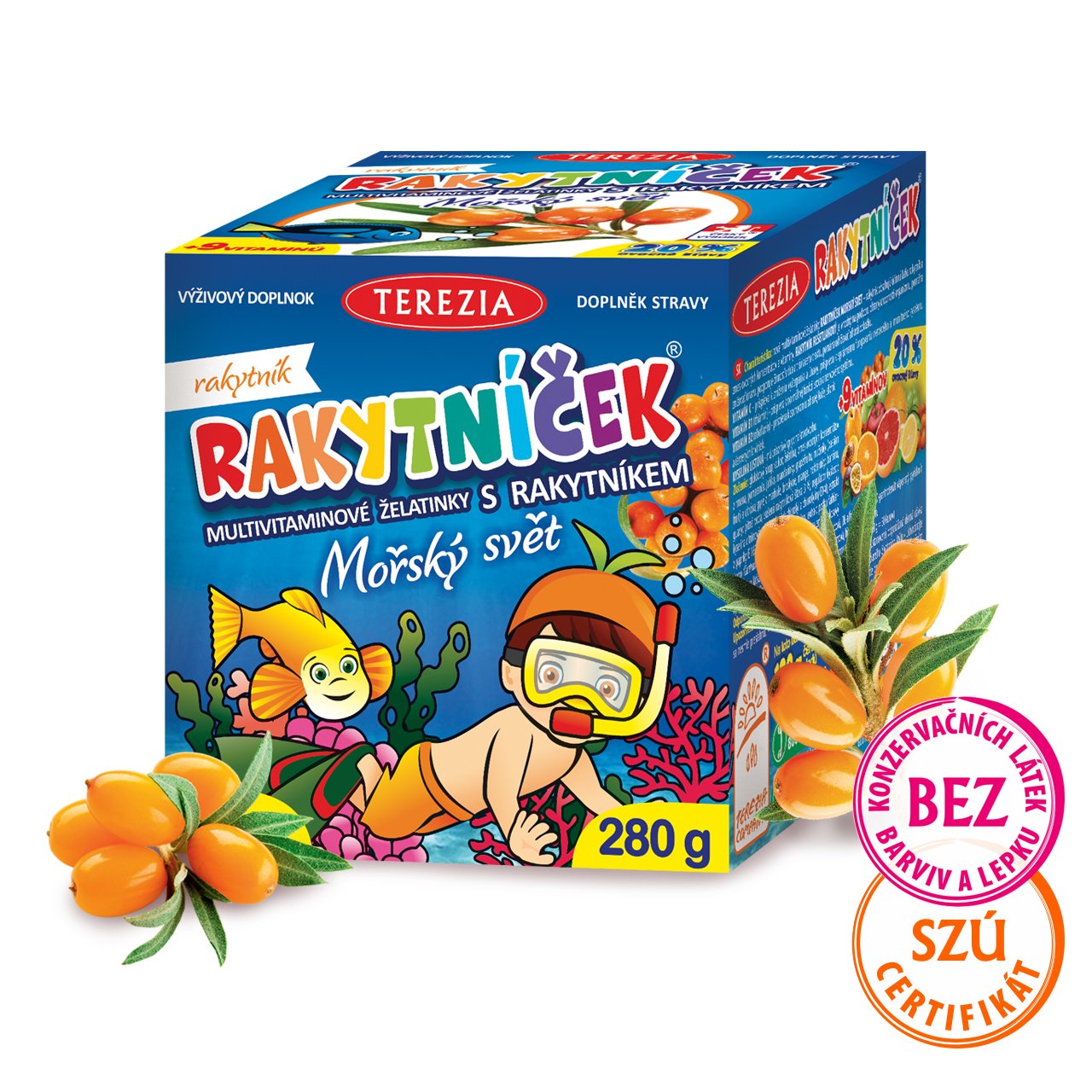 Terezia Company Rakytníček Mořský svět 140 ks