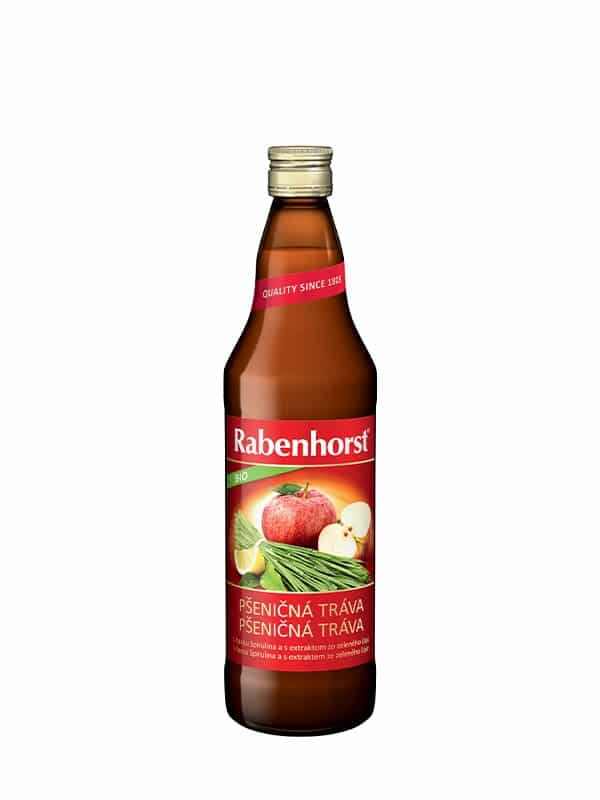 Rabenhorst Koktejl ze zelené pšeničné trávy 0,75 l BIO