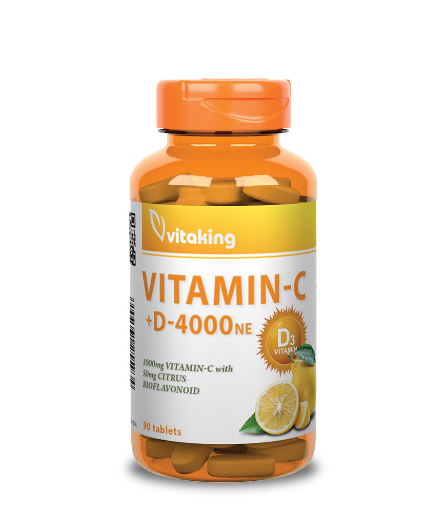 Vitaking C 1000+D4000 Komplex 90 tablet