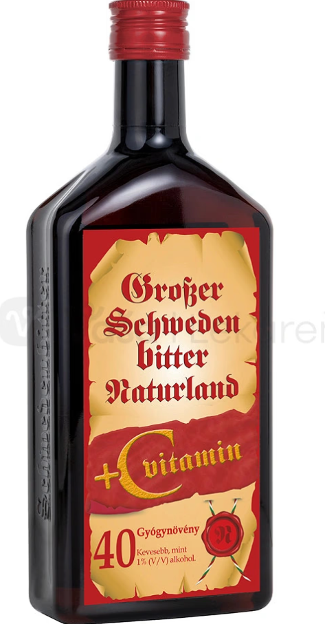 Naturland Velké Švédské kapky + vitamín C 1 % 500 ml EXP.: 10/2026