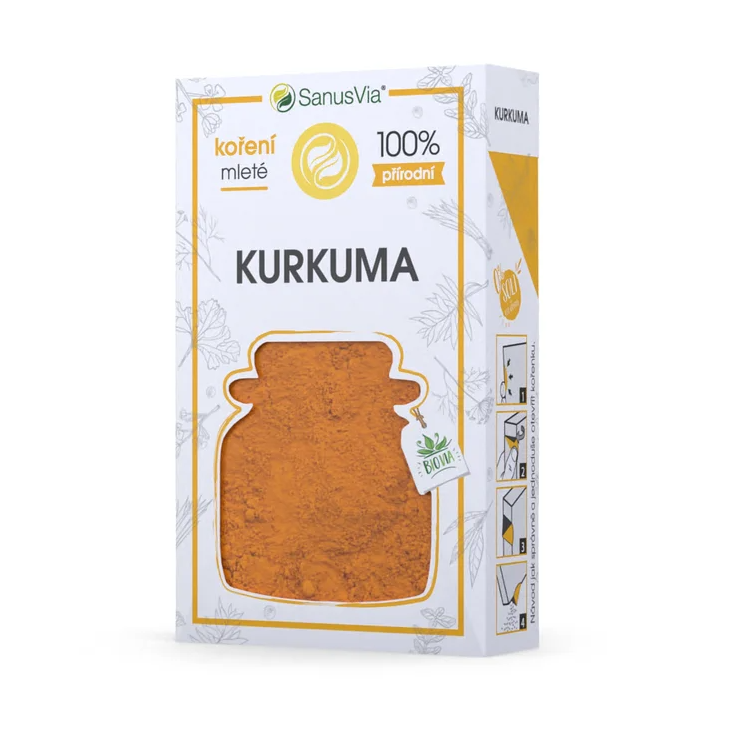 SanusVia Kurkuma mletá bio 44 g